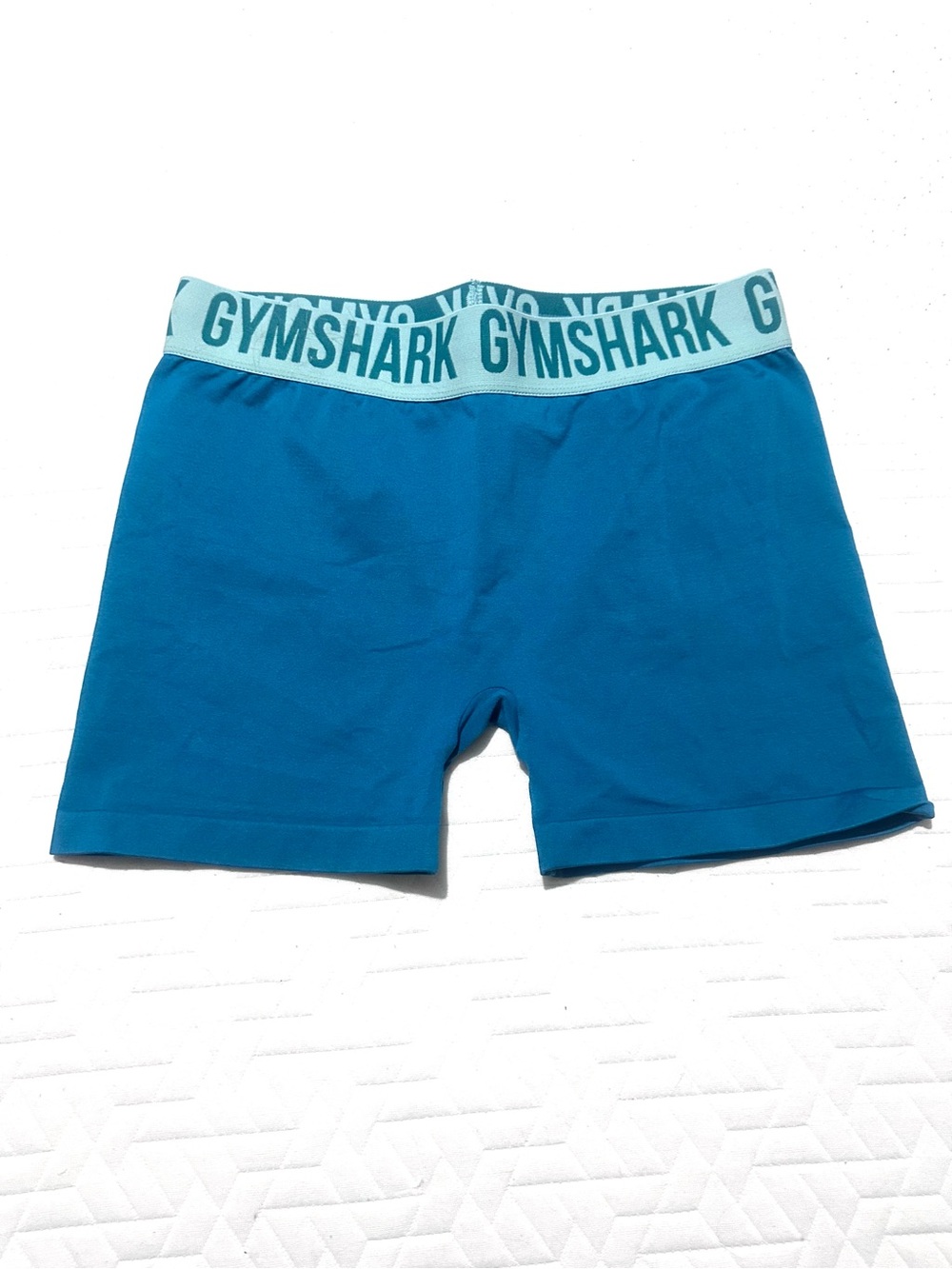 Gymshark Teal Blue Bike Shorts